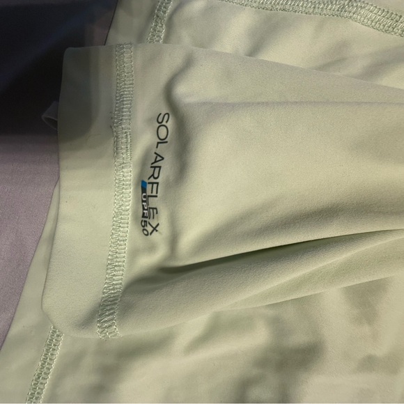 Simms Men's Light Green Long Sleeve Shirt fishing spf 50 - Picture 5 of 5